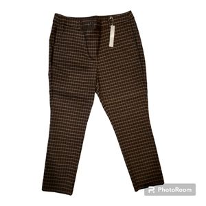 NWT Loft Petites Brown Pants Size 14